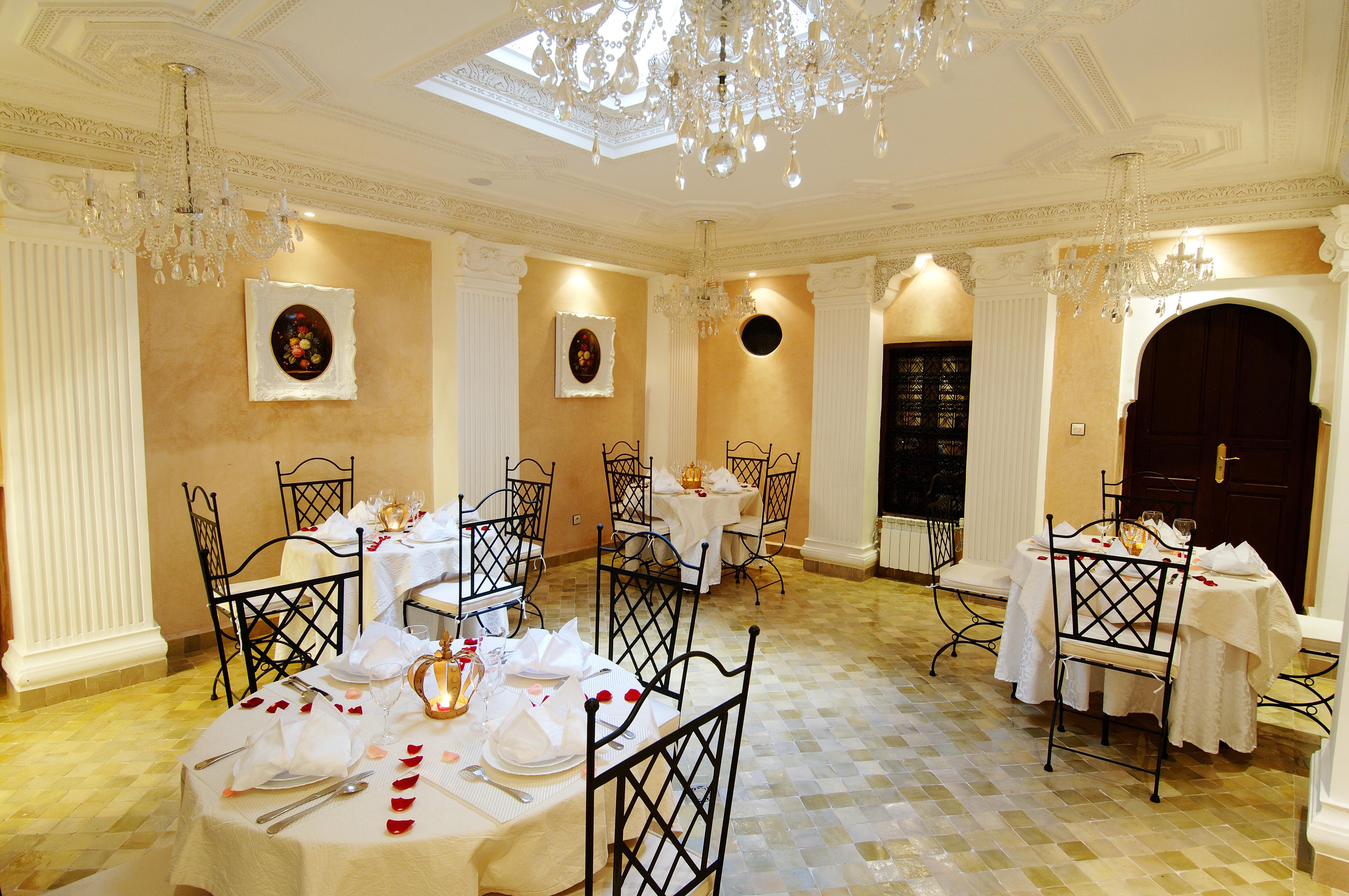 Riad Palais Des Princesses & Spa 호텔 마라케시 외부 사진 Restaurant